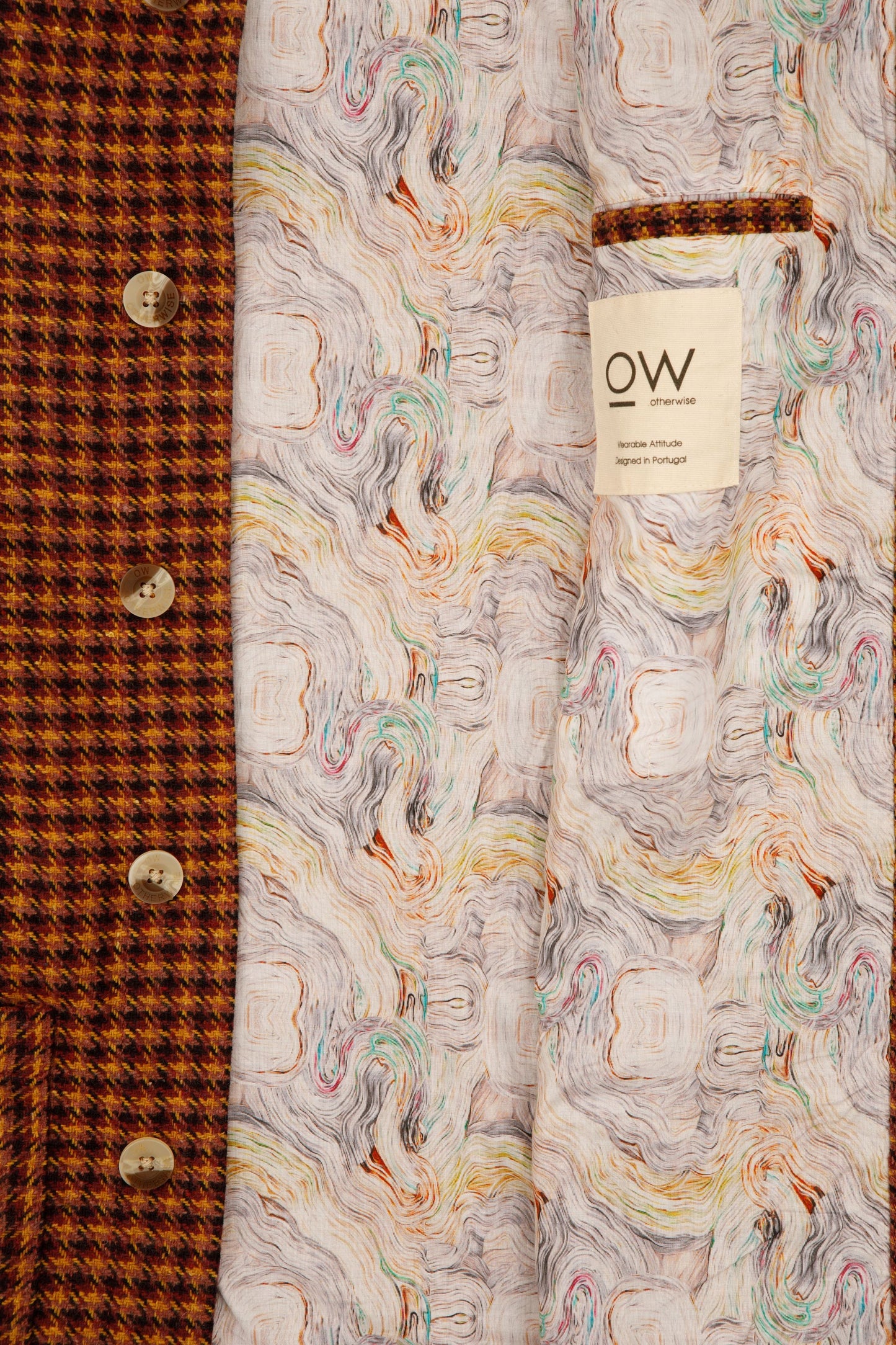 Surchemise en laine recyclée Muse – OTHERWISE