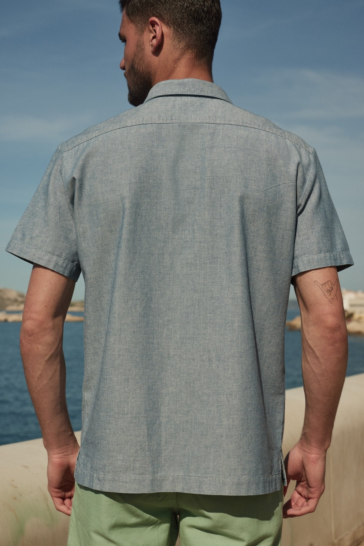 Chemise Malaga Oxxy Bleu JAQK