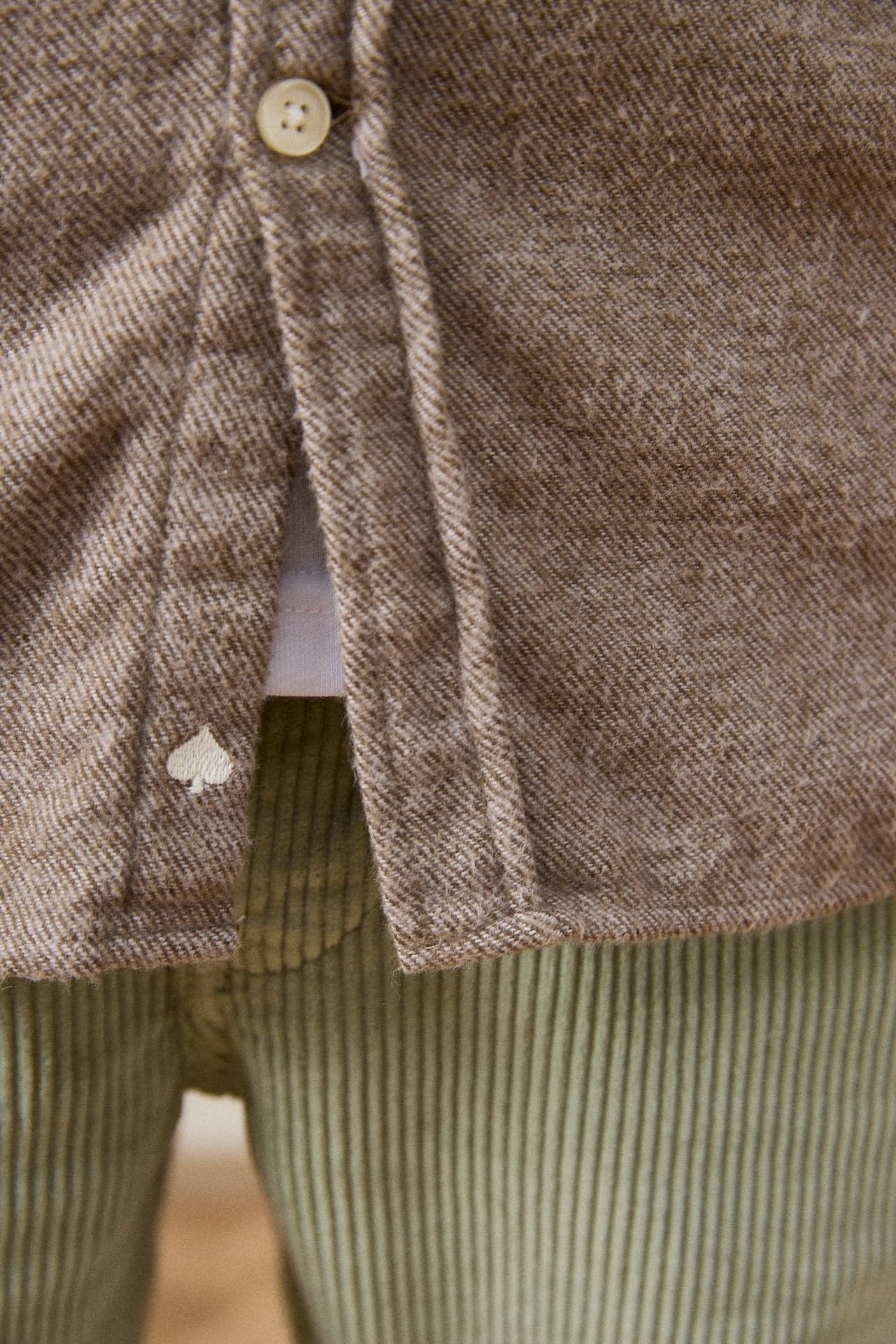 Chemise en flannelle Java Beige - JAQK