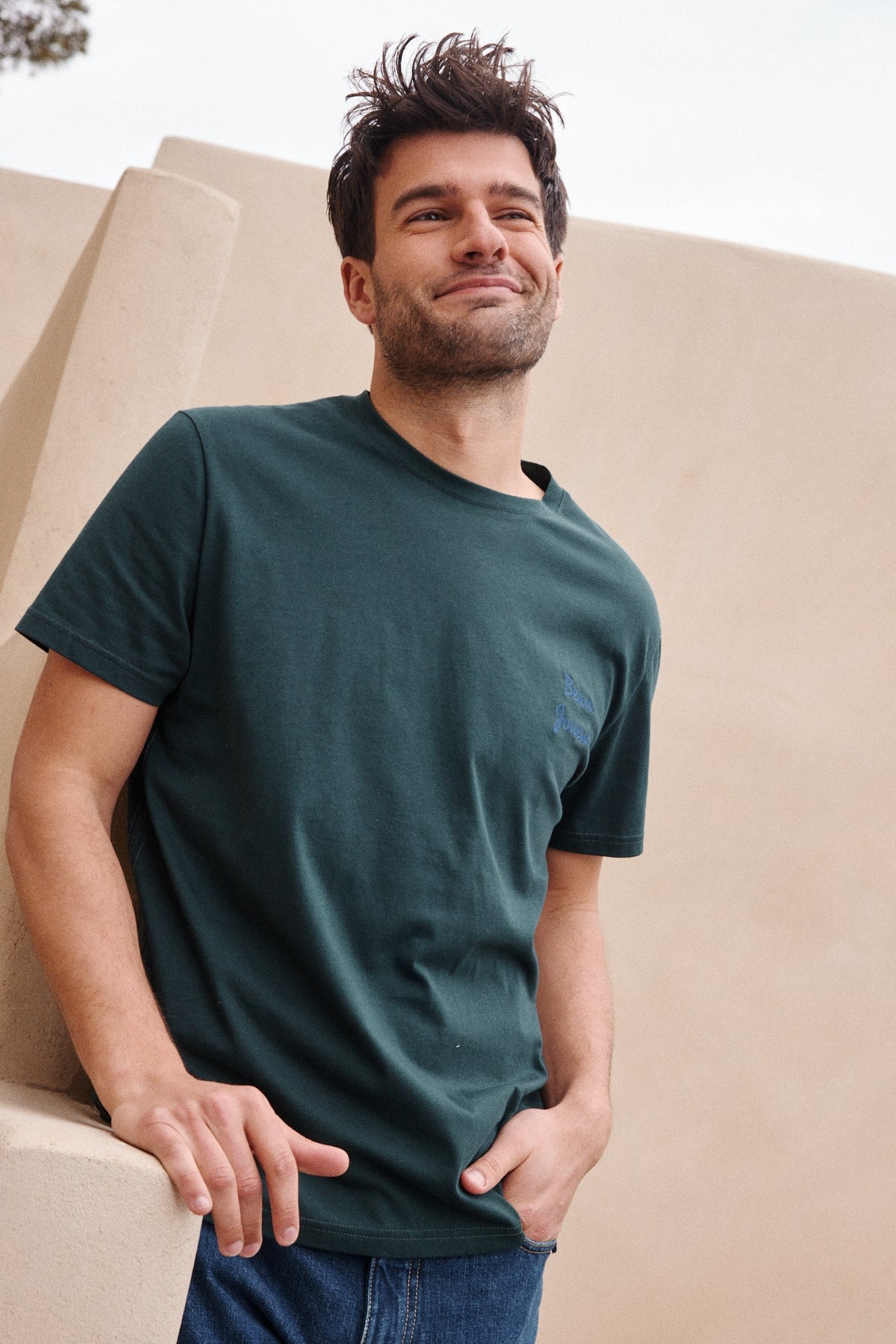 T-shirt Beau Joueur Vert Chêne JAQK