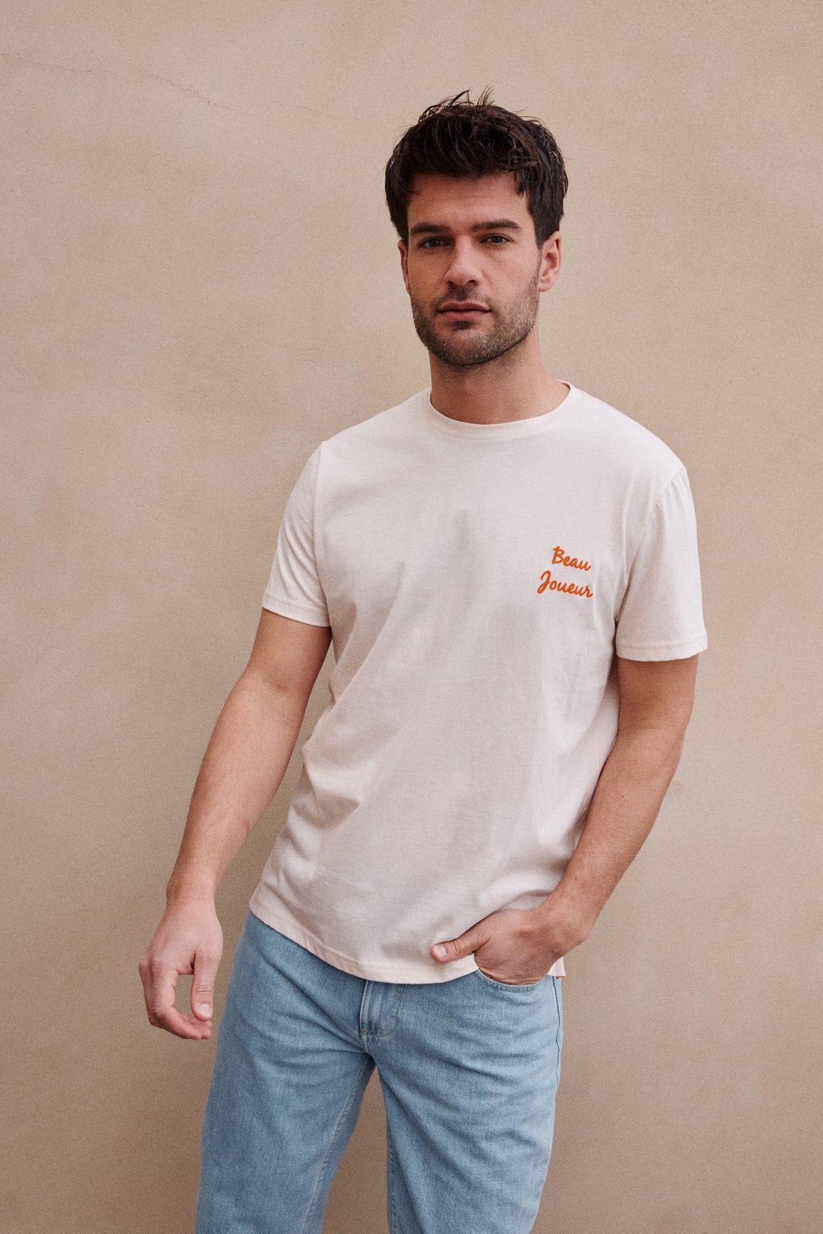 T-shirt Beau Joueur Milk JAQK