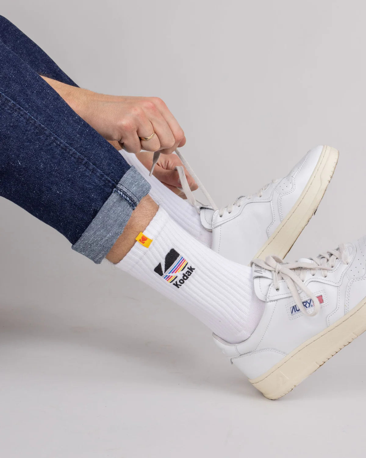 Chaussettes Kodak Blanches BRAVA