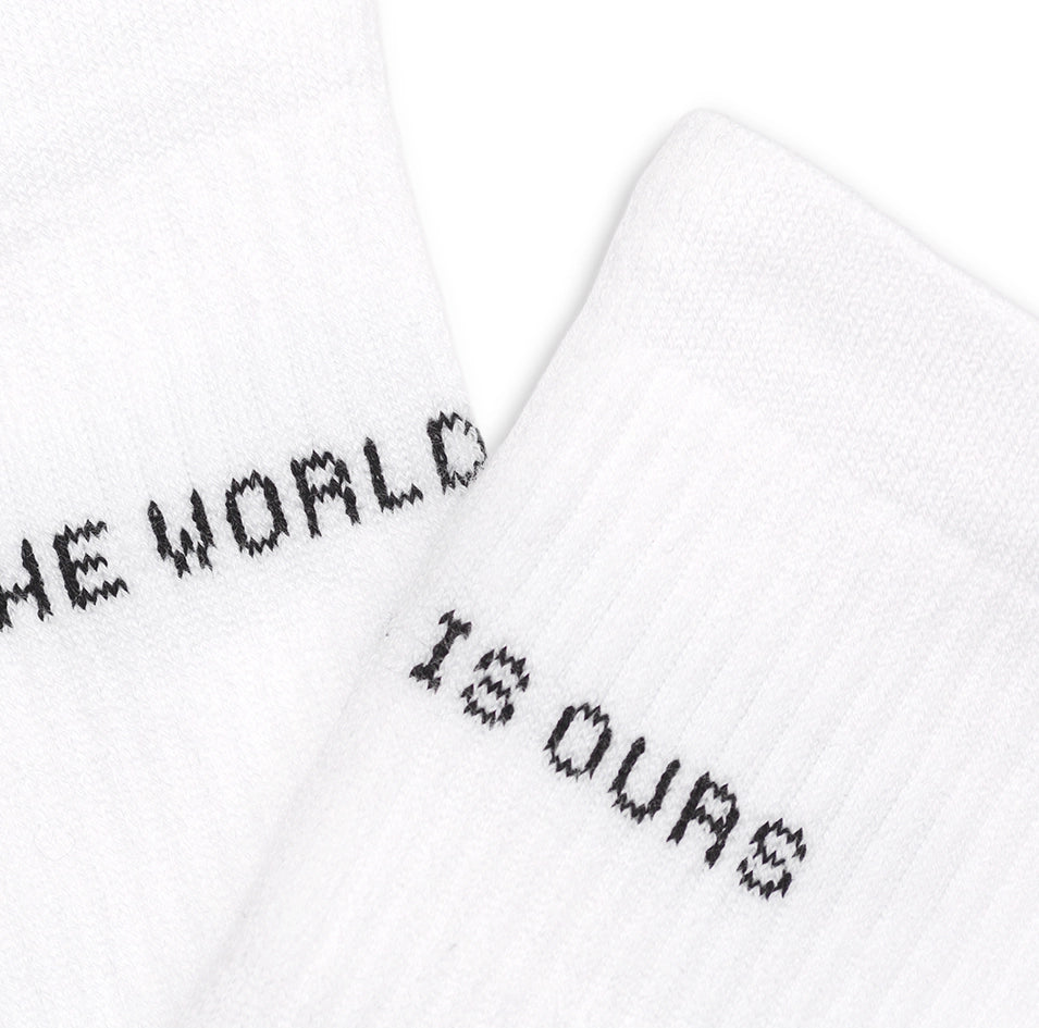 Chaussettes The World is Ours