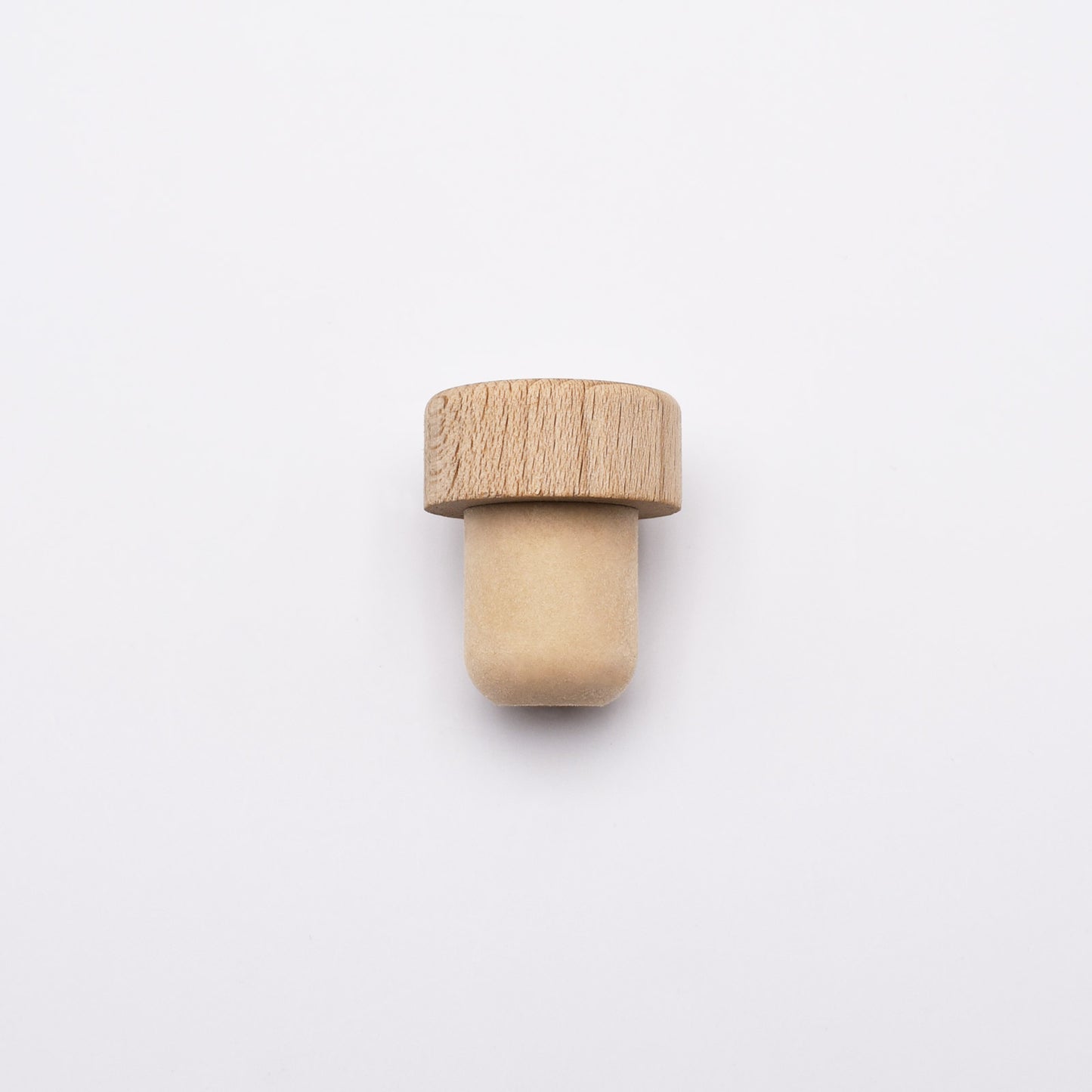 Bouchon de bouteille en bois gravé - Jolis Messages
