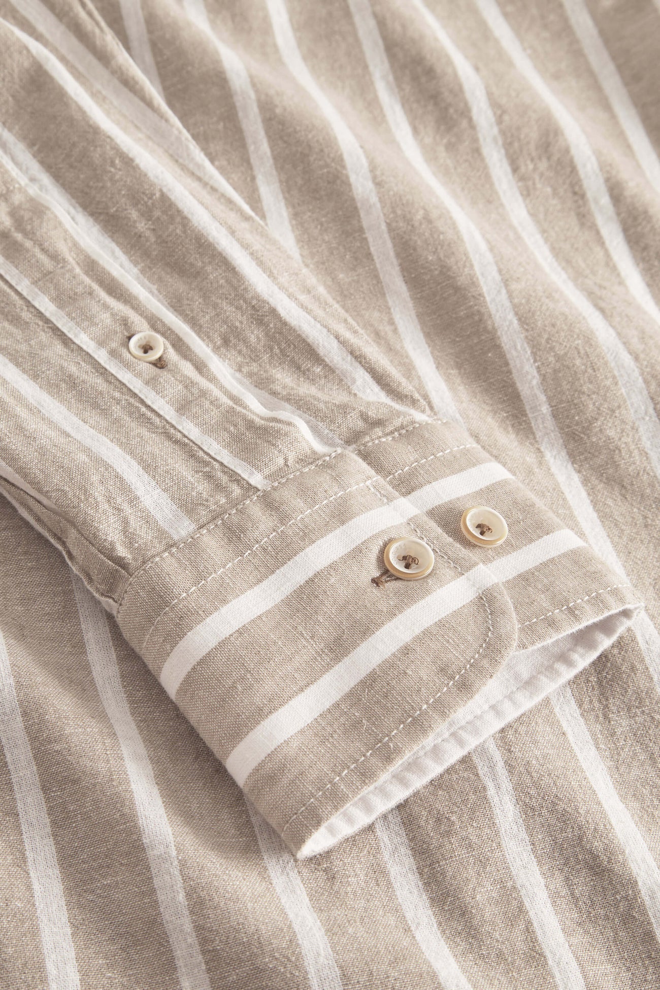 Chemise à rayures homme Tent Stripes – Colours and Sons – Coton & lin