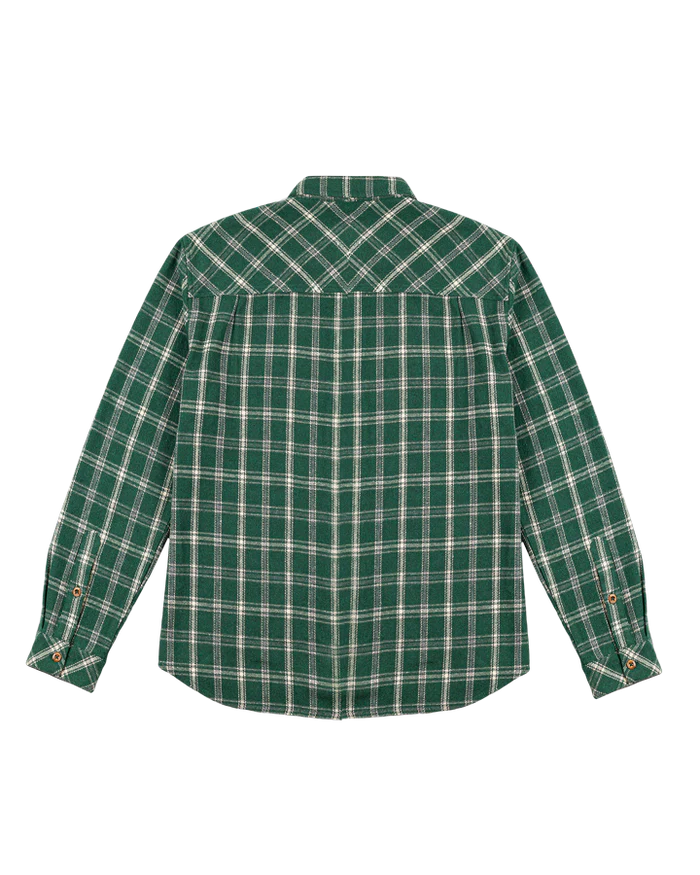 Chemise Jambai en flannel verte - Ementa