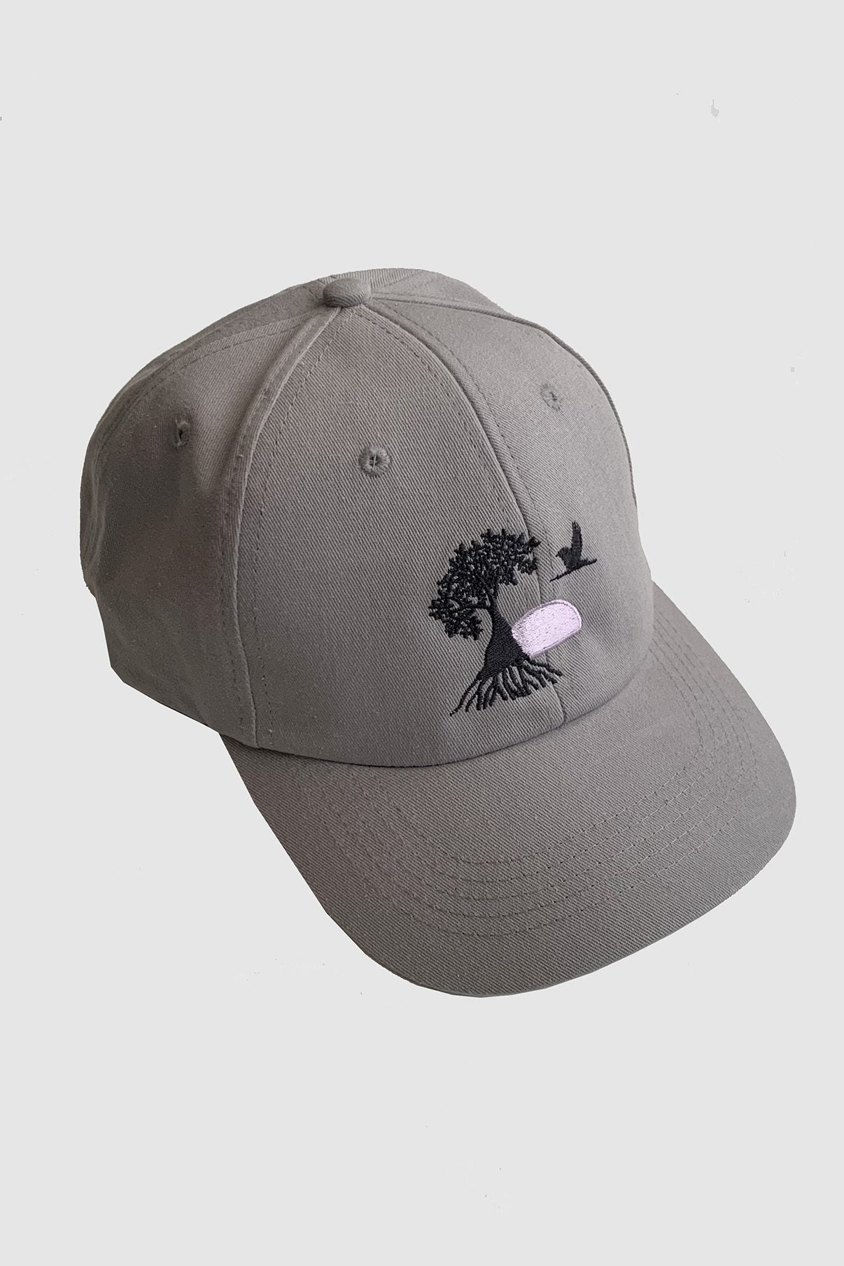 Casquette grise brodée - MANGROSE