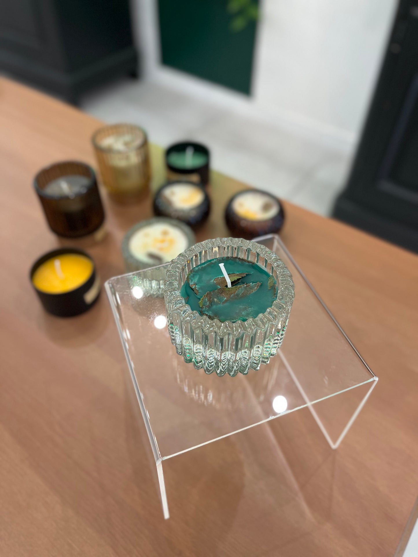Bougie artisanale en pot