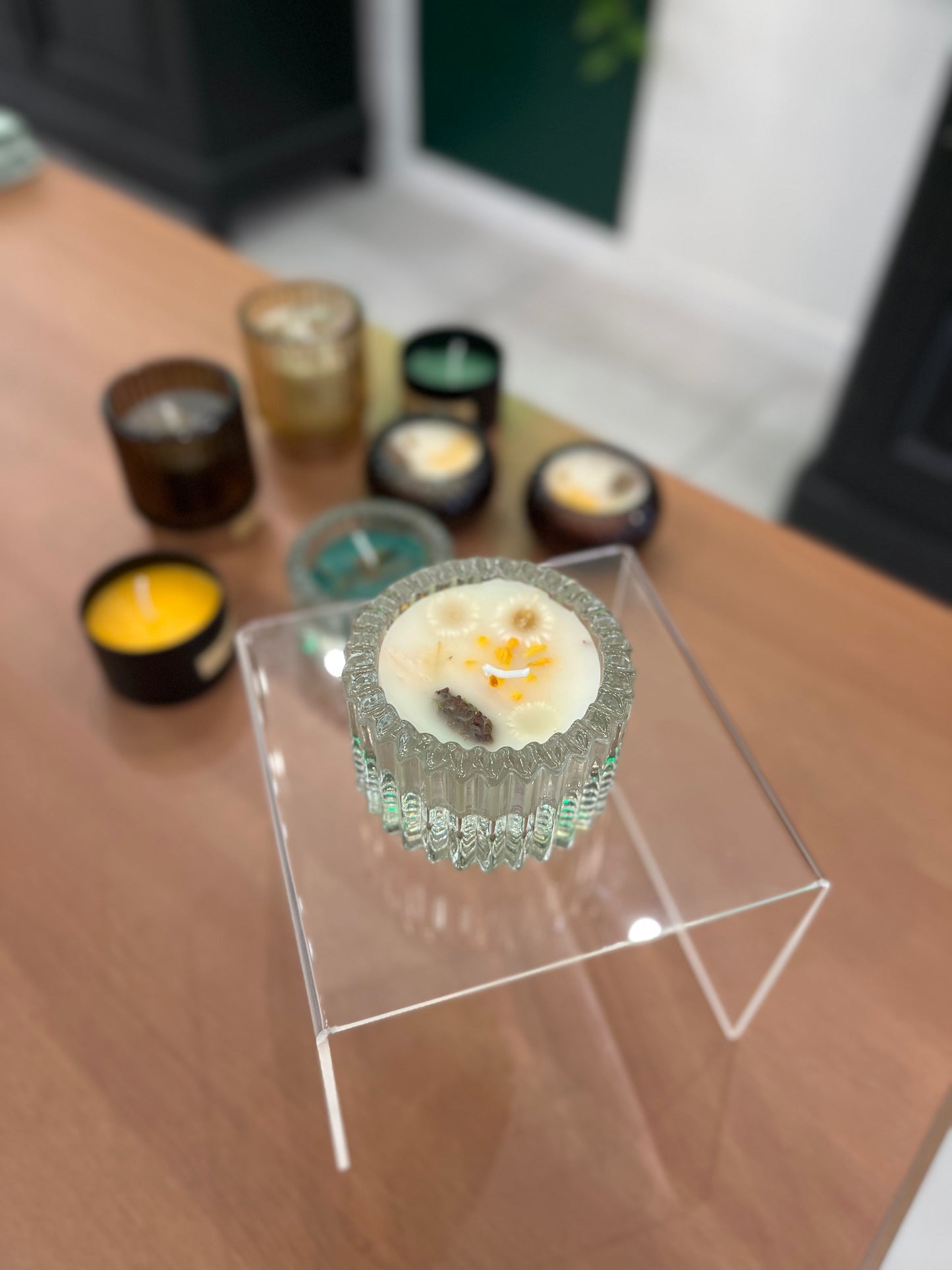 Bougie artisanale en pot