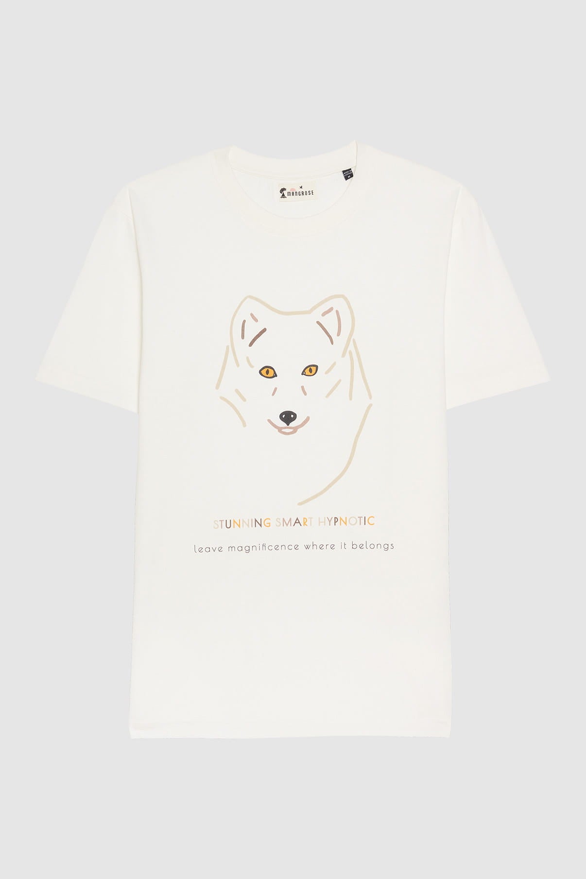 T-shirt Stunning fox loup Mangrose