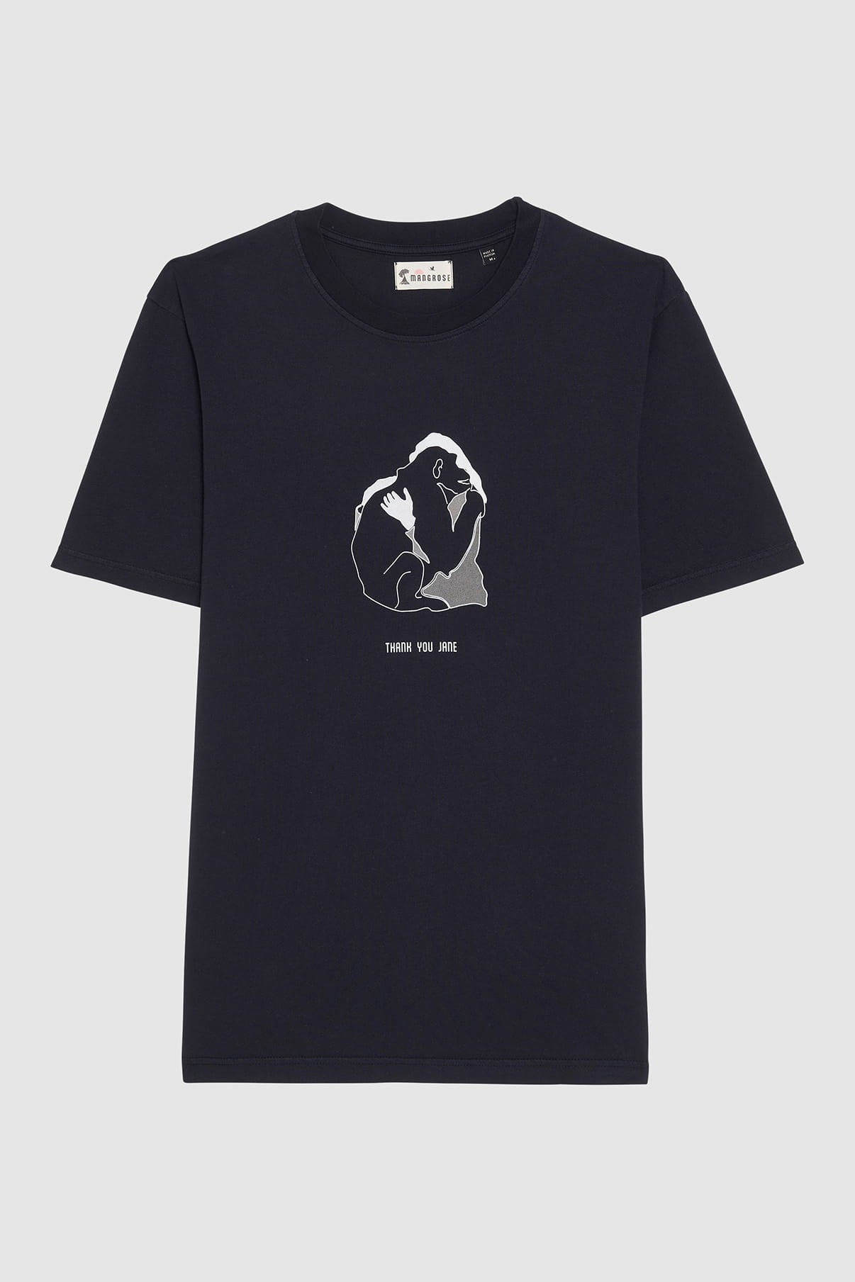 T-shirt Thank You Jane Navy Mangrose