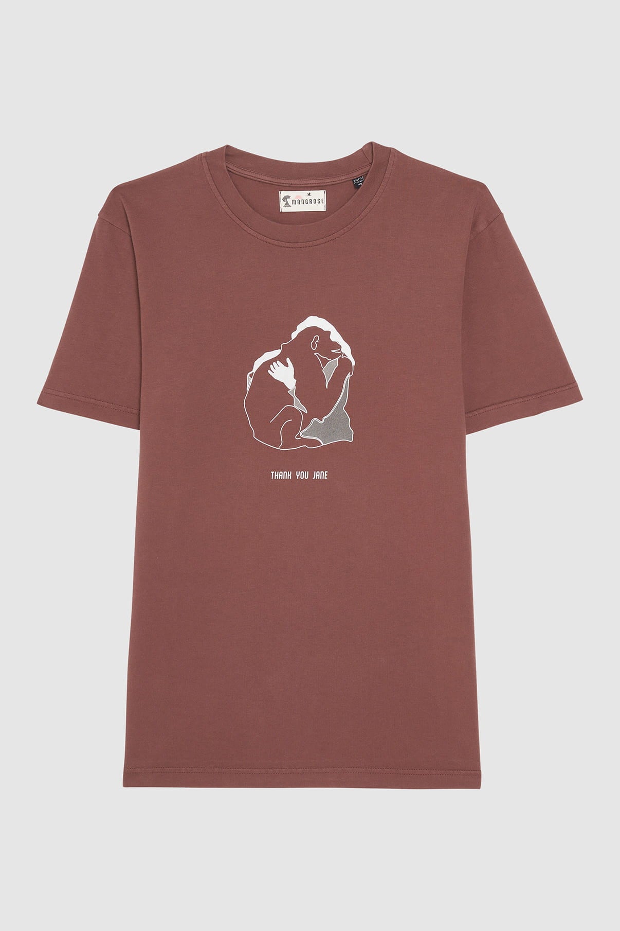 T-shirt Thank You Jane Terracota Mangrose