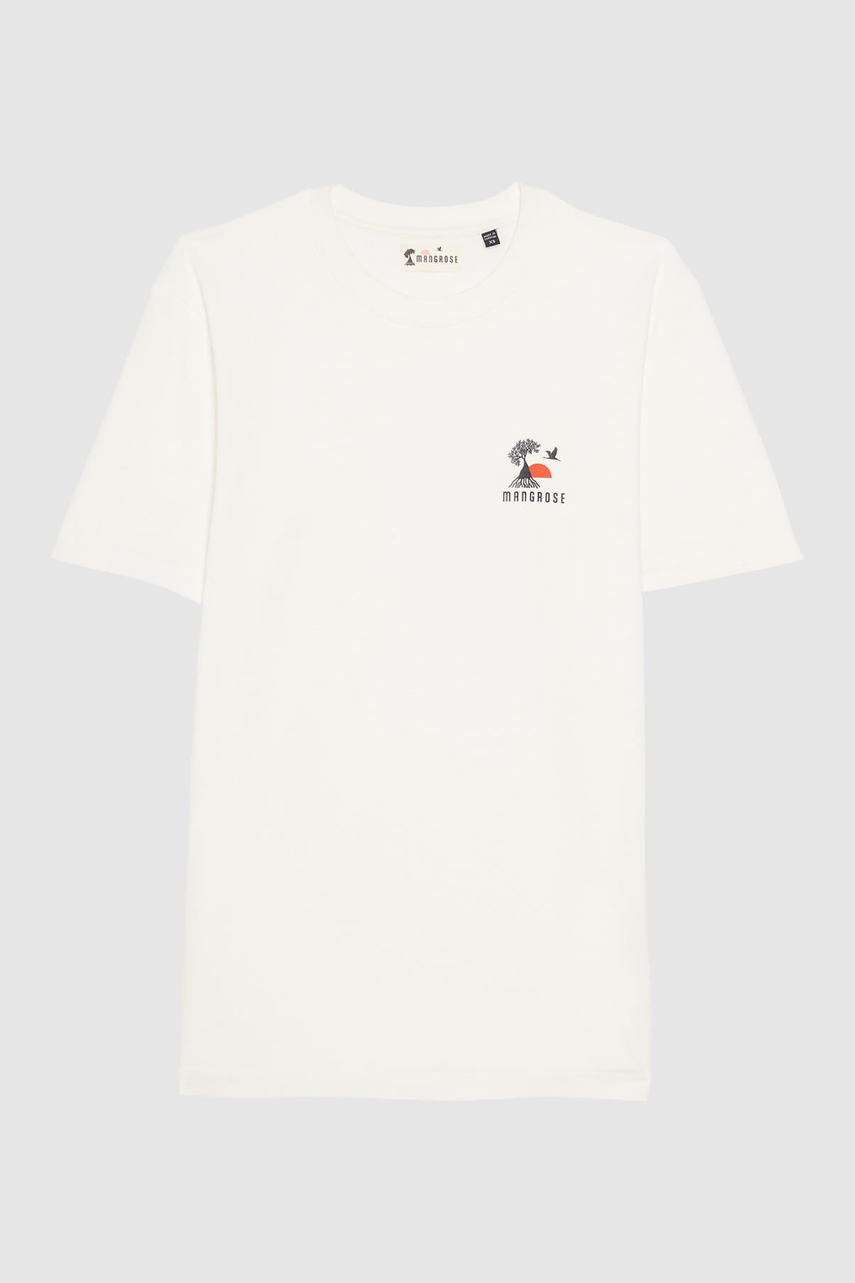 T-shirt logo off white Mangrose
