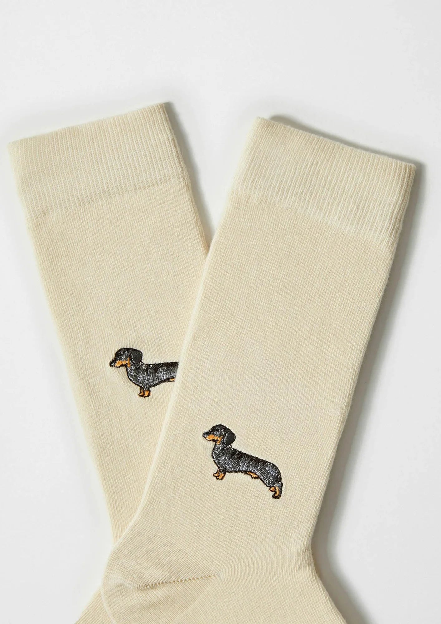 Chaussettes Teckels BePets brodées - BeSocks
