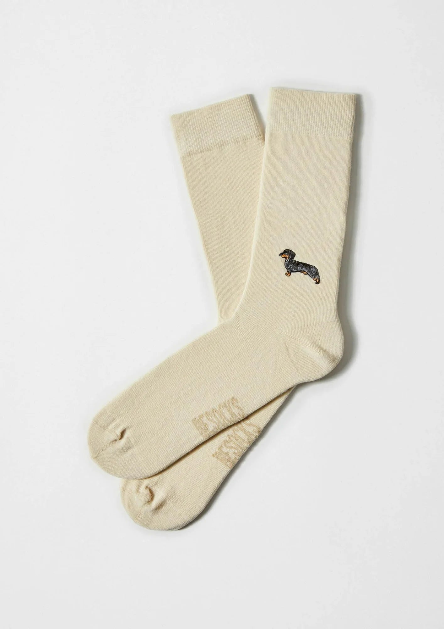 Chaussettes Teckels BePets brodées - BeSocks