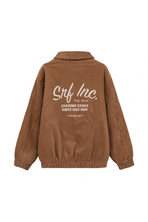 Veste velours côtelé Baseball Toffee - Surf Inc