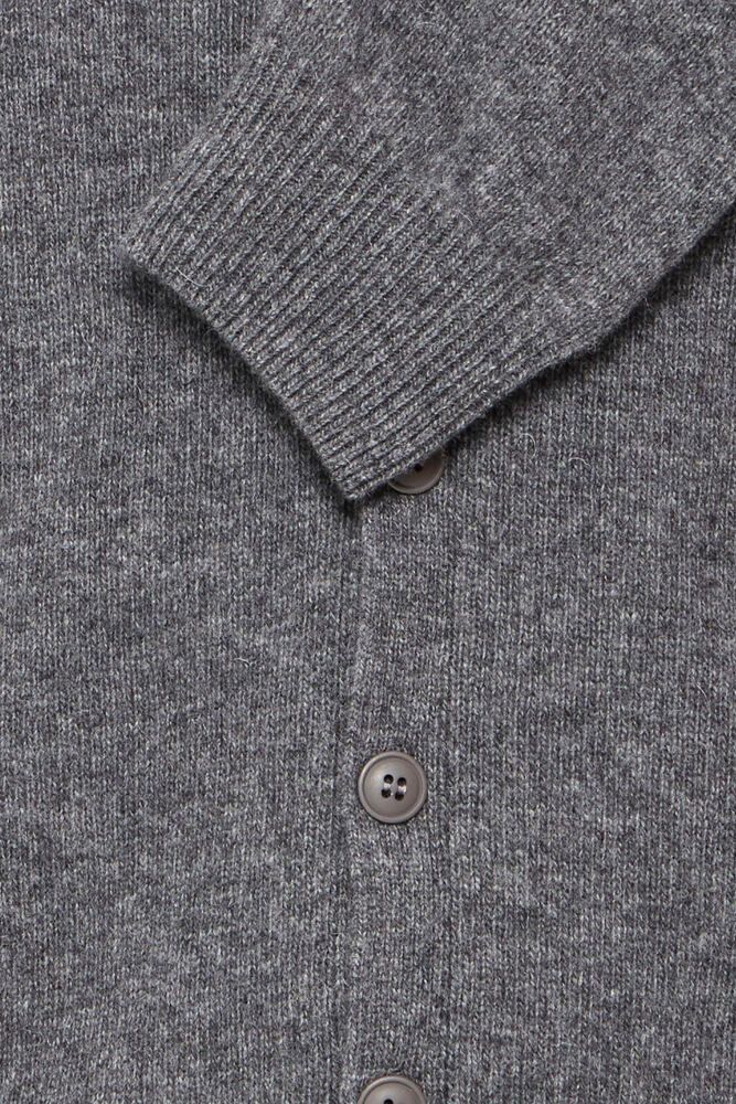 Cardigan gris en laine - Casual Friday