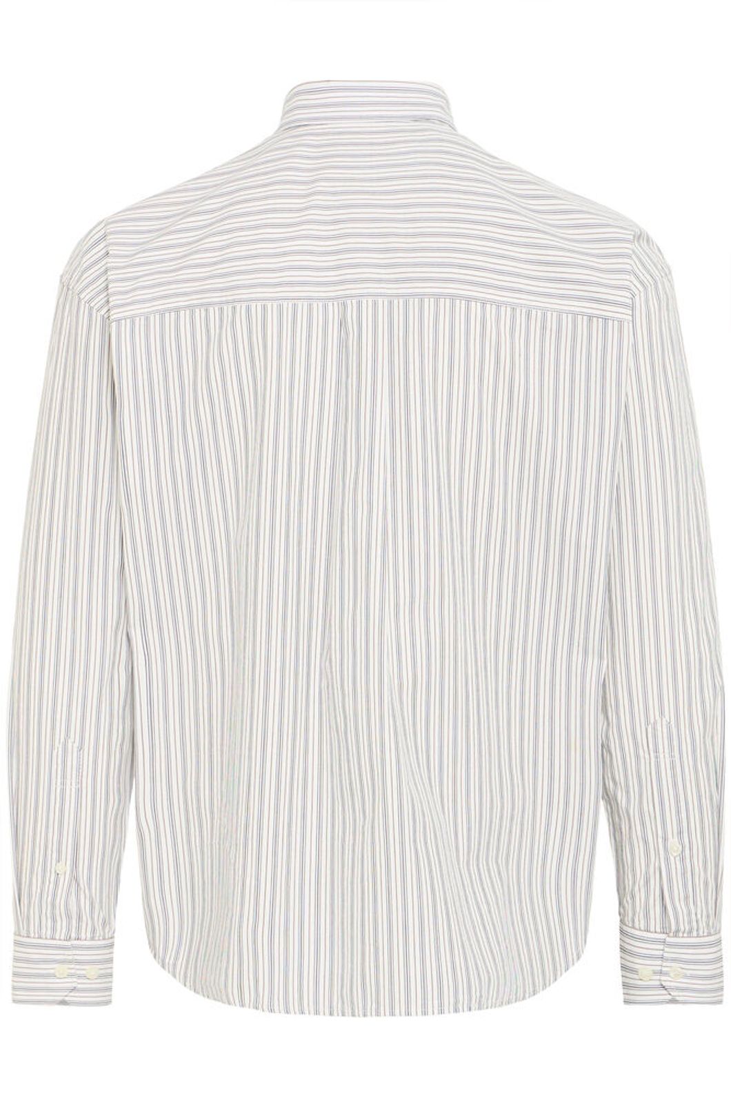Chemise Oversize blanche à rayures - Casual Friday