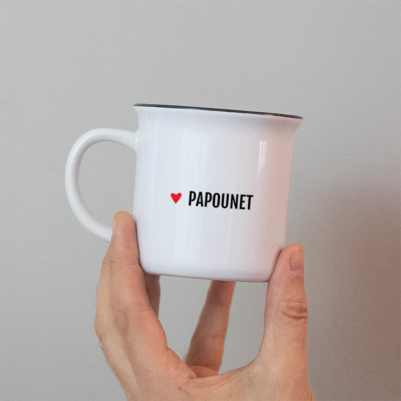 Tasse en céramique « Papounet » Bibiche Fait Son Cirque