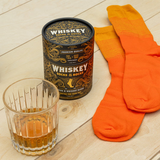 Coffret Cadeau : Verre à Whisky et Chaussettes