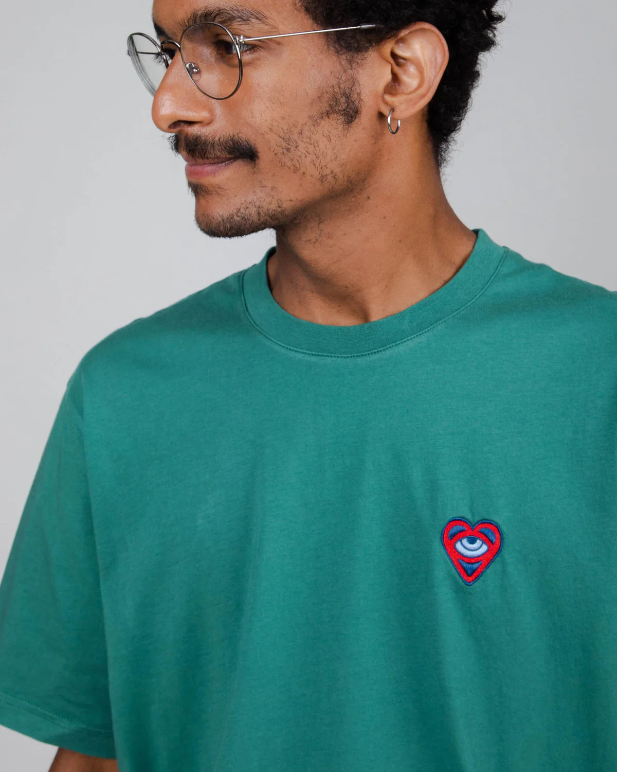 T-shirt Coeur Heart Asis Percales Brava