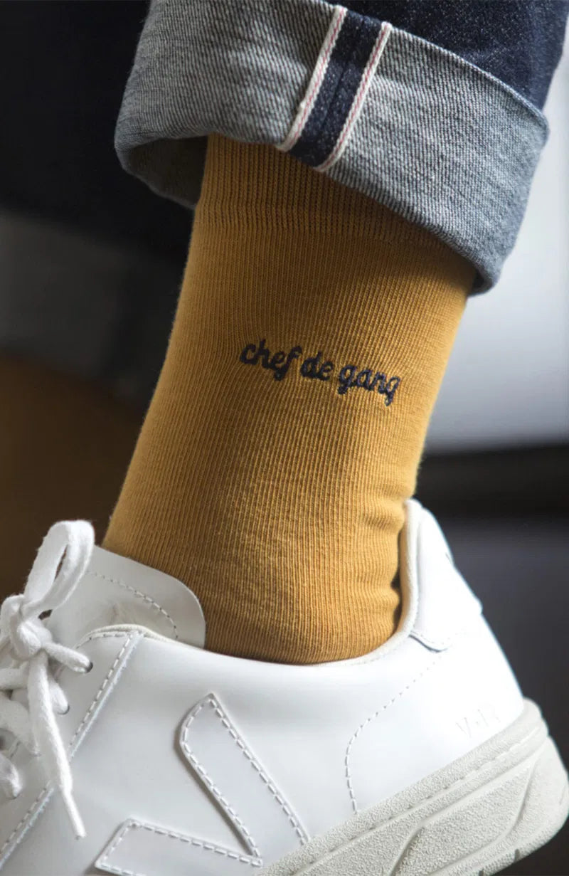 Chaussettes "Chef de Gang" AFFAIRE DE FAMILLE