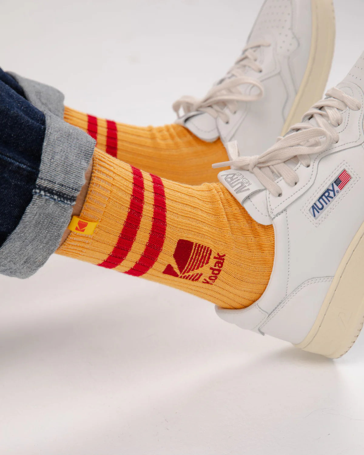 Chaussettes Kodak Jaunes BRAVA