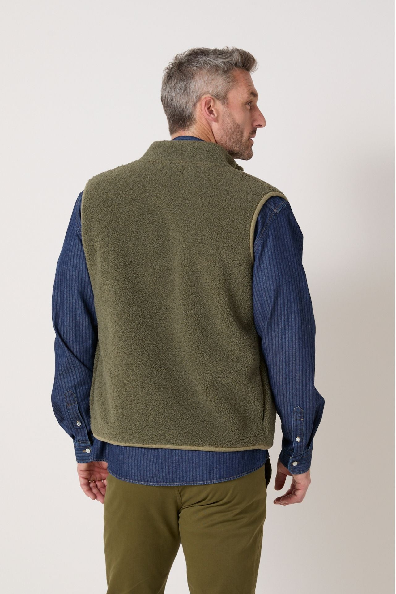 Gilet sans manches Neige Kaki - JAQK