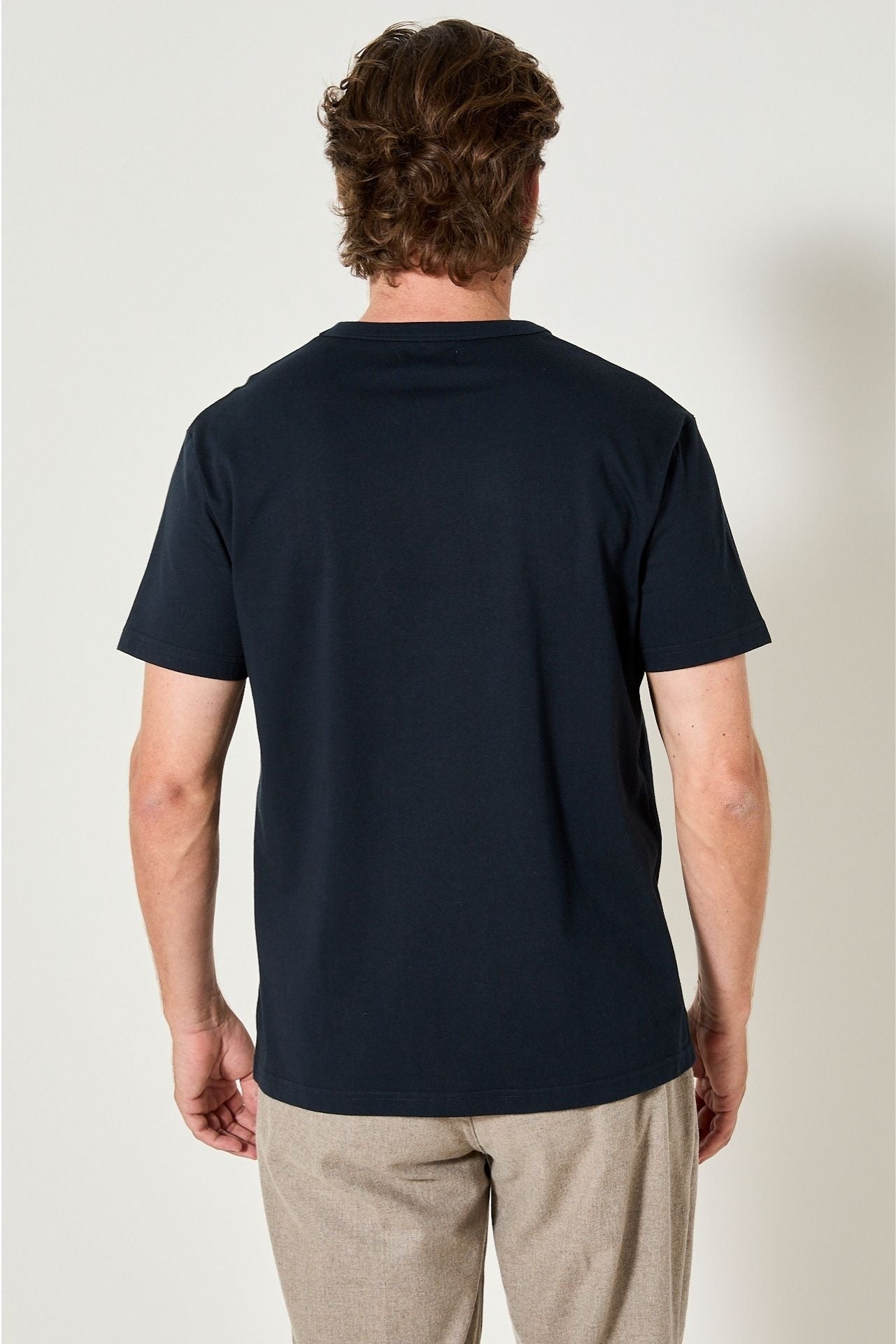 T-shirt basil Bleu marine Nuit - JAQK