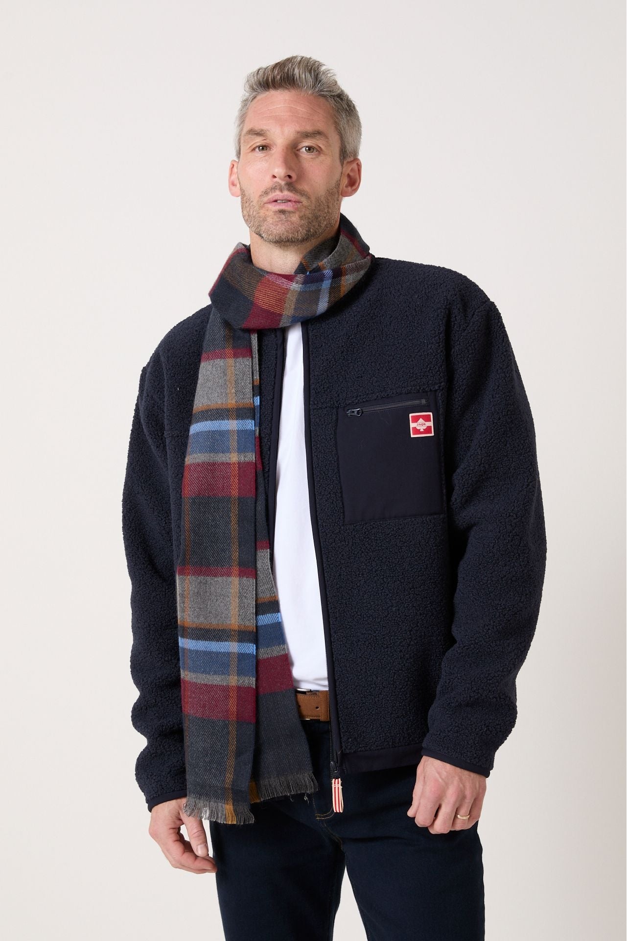 Echarpe Tartan Rouge - JAQK