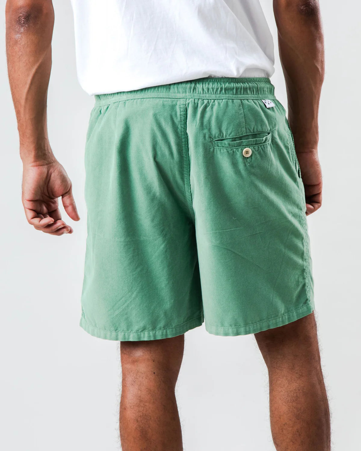 Short Baby Cord Vert en velours BRAVA