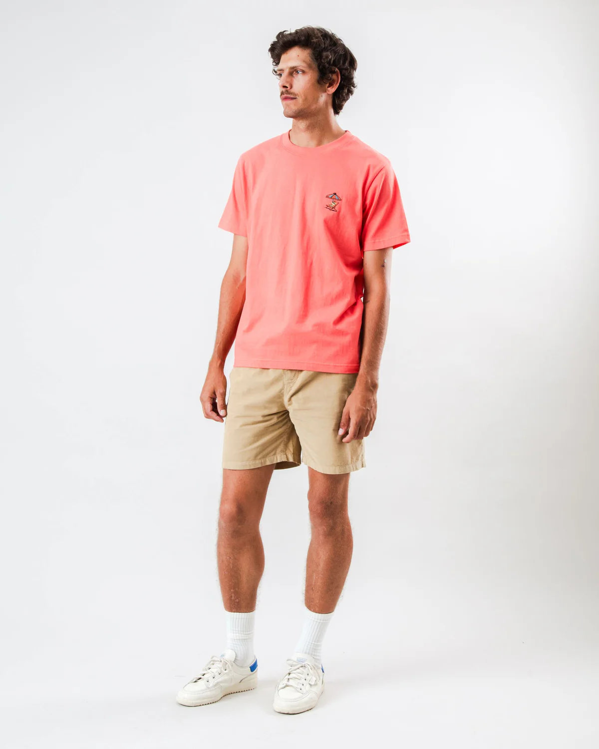 T-shirt Peanuts Tropical rouge Brava