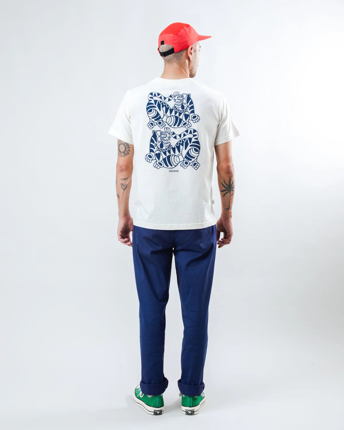 T-shirt beige Tigris Asis Percales x Brava