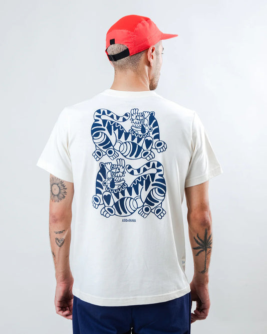 T-shirt beige Tigris Asis Percales x Brava