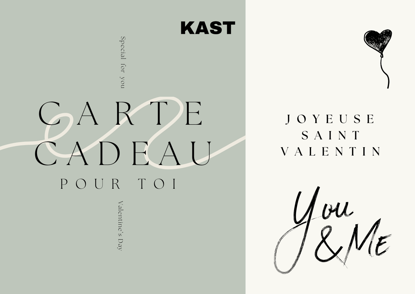 Carte cadeau KAST