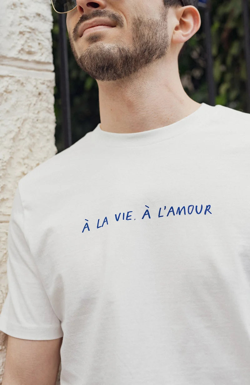 T-shirt Unisexe "A la vie, à l'amour" Affaire de famille