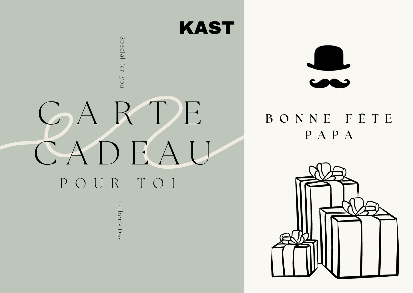 Carte cadeau KAST