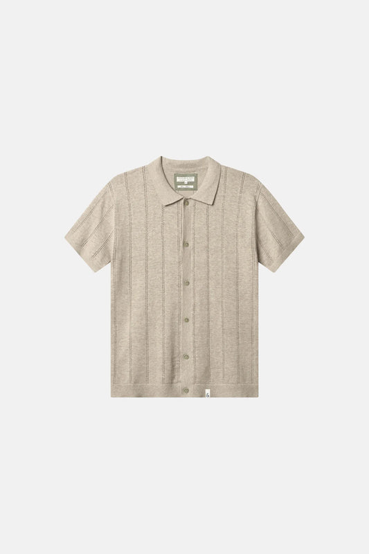 Chemisette en maille homme – Tent – Lin & coton – Colours and Sons