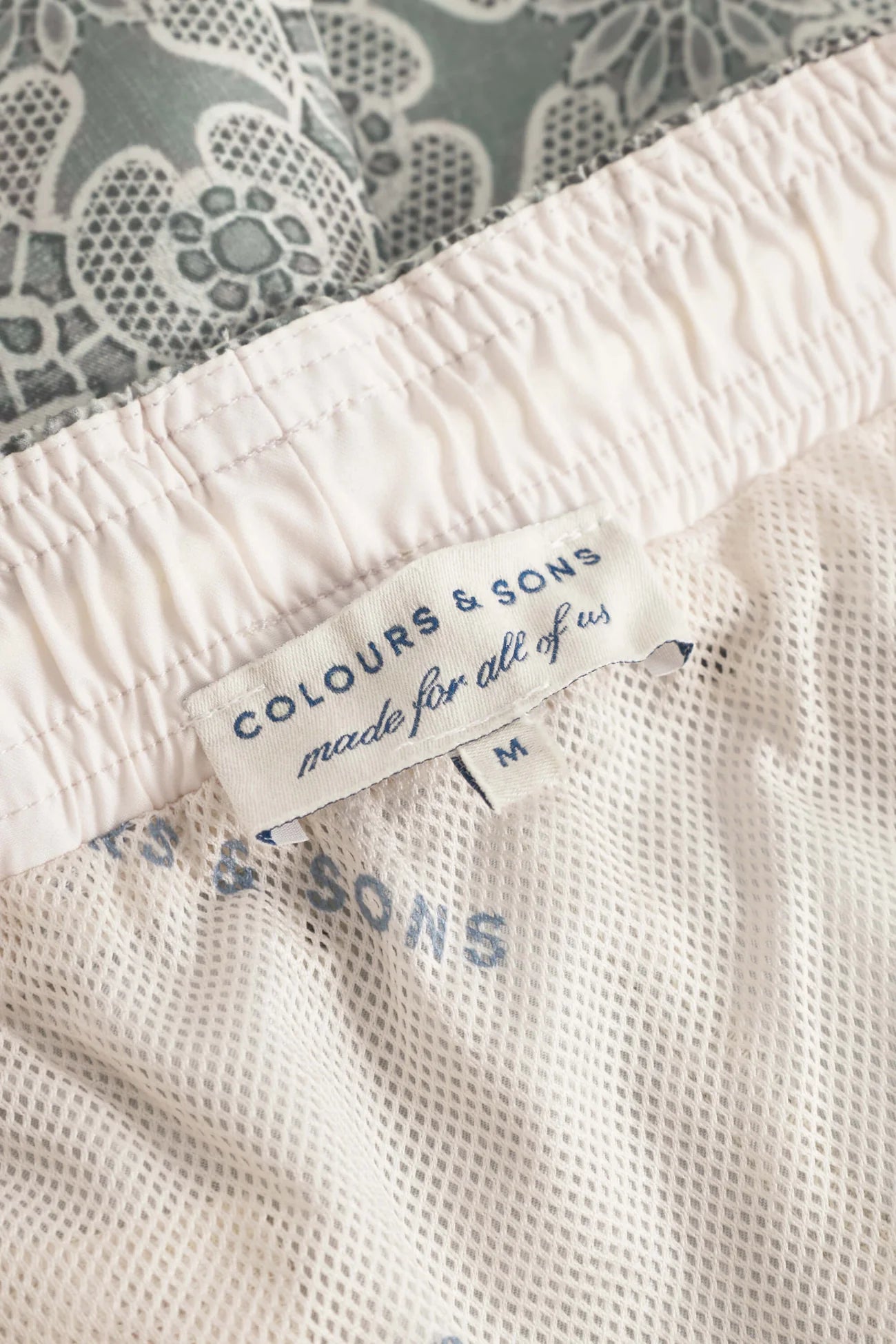 Maillot de bain homme Colours and Sons – Motif Japanese Tile