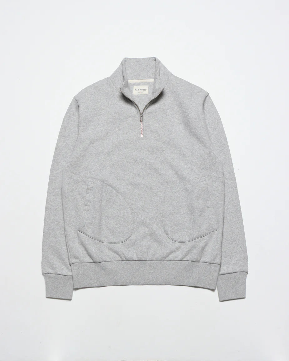 Sweat Funnel Neck Sweatshirt FAR AFIELD