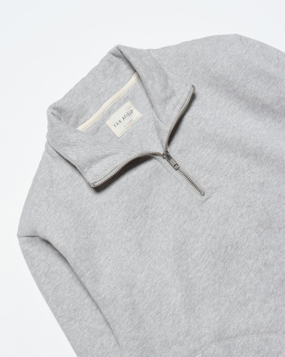 Sweat Funnel Neck Sweatshirt FAR AFIELD