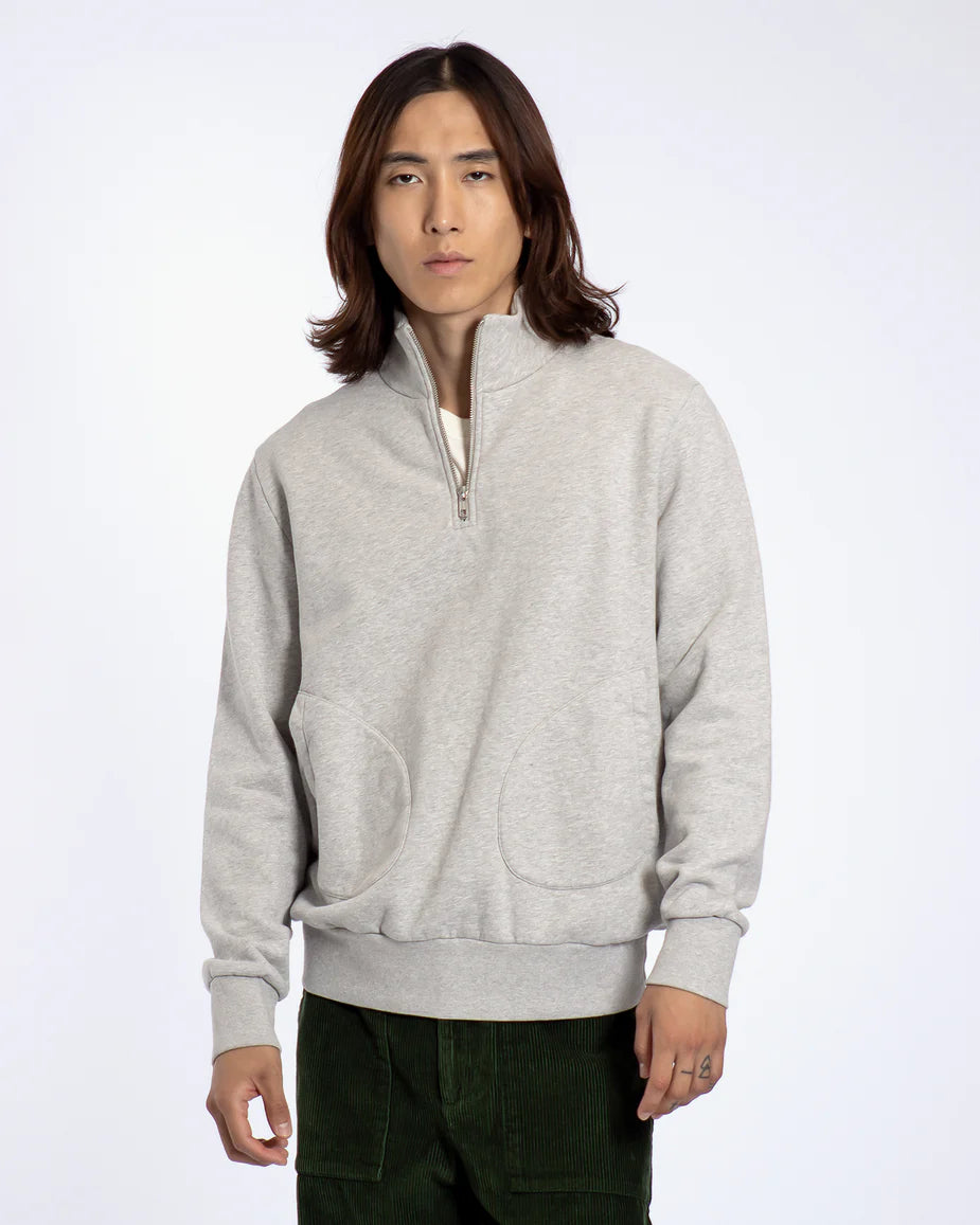 Sweat Funnel Neck Sweatshirt FAR AFIELD