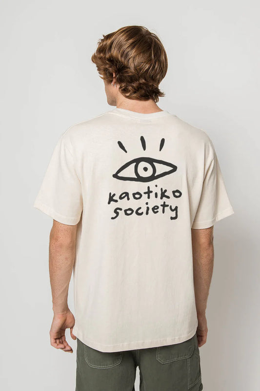 T-shirt Urban Boy Eye Ivoire KAOTIKO