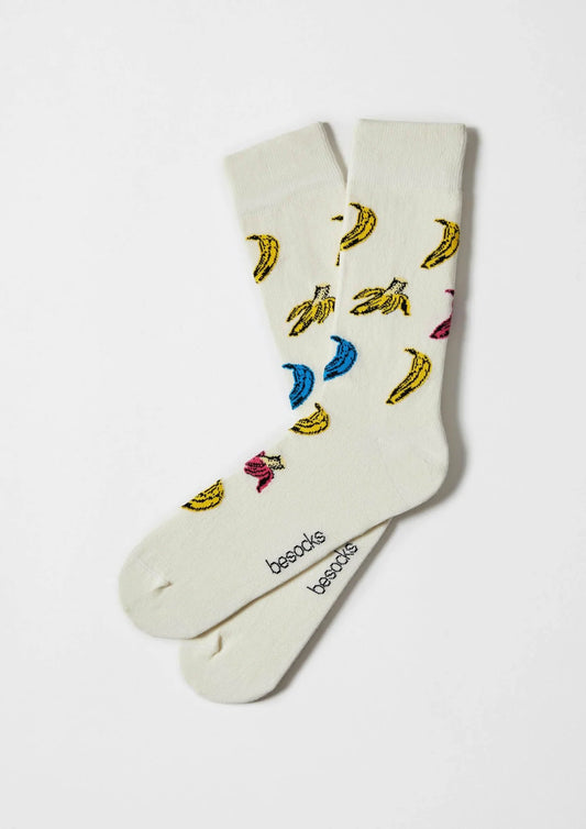 Chaussettes Homme Banane BeSocks