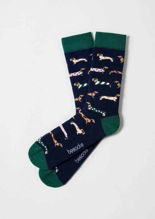 Chaussettes Homme chien teckels "BePets" – BeSocks