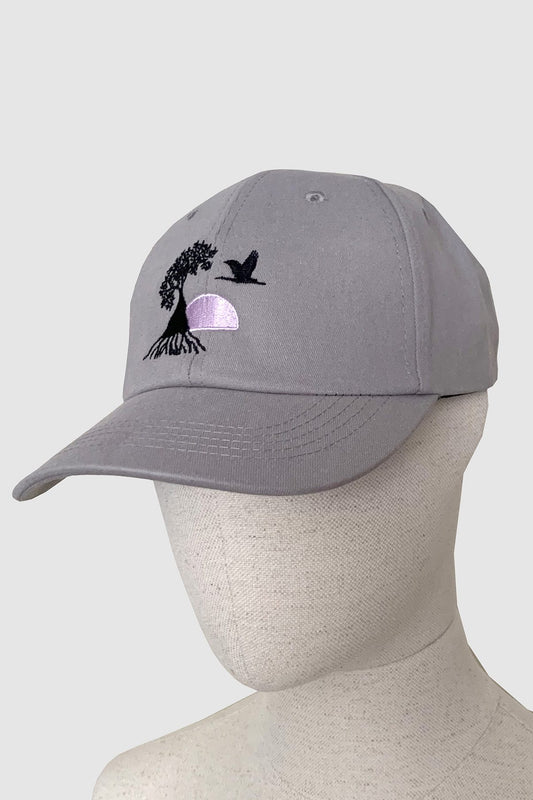 Casquette grise brodée - MANGROSE