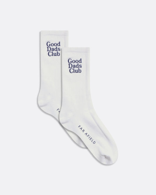 Chaussettes brodées Good Dads Club FAR AFIELD