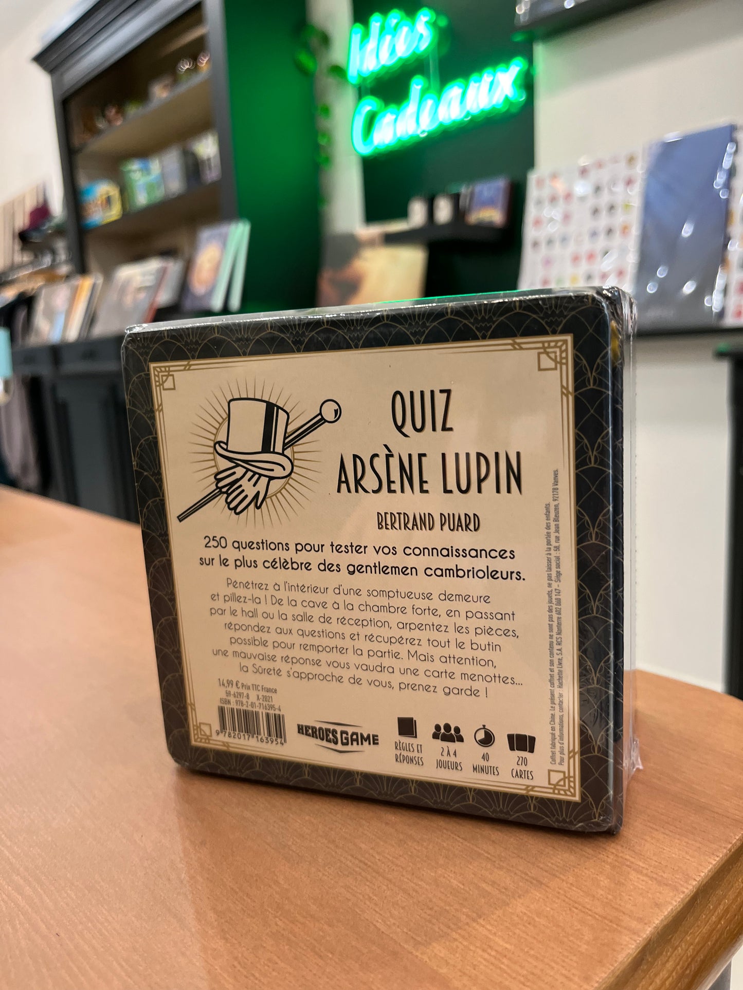 Jeu Arsène Lupin Quizz - Bertrand Puard