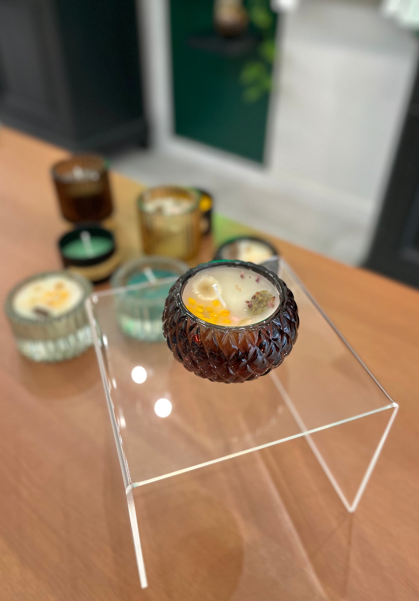 Bougie artisanale en pot