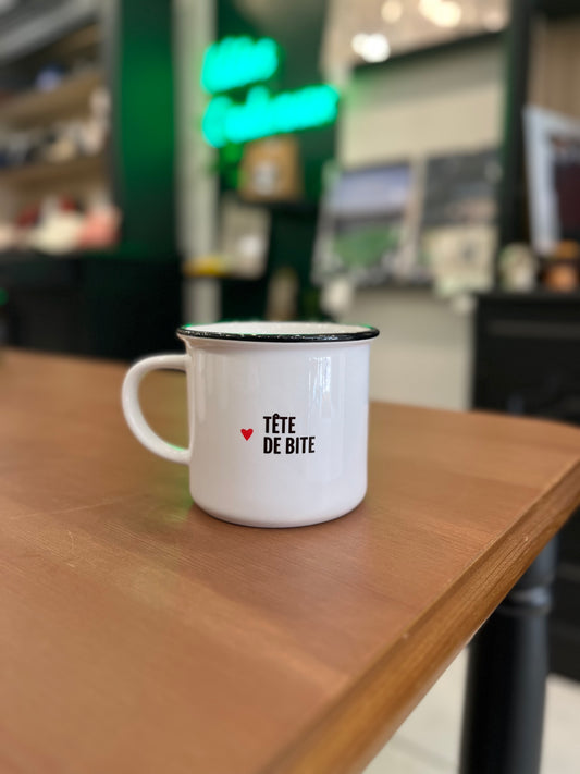 Tasse en céramique « Tête de B*te » Bibiche Fait Son Cirque